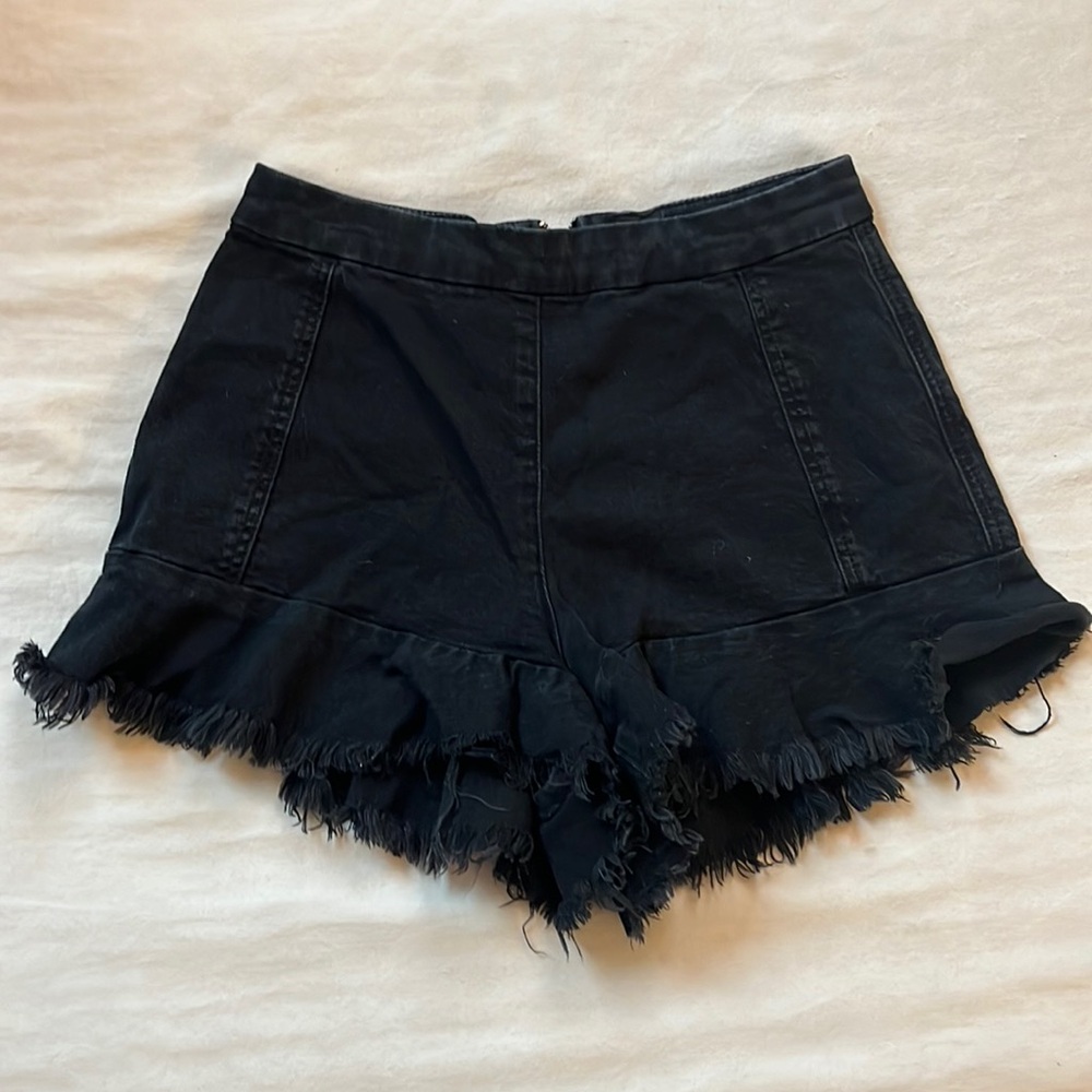 Blank NYC Black Jean Shorts